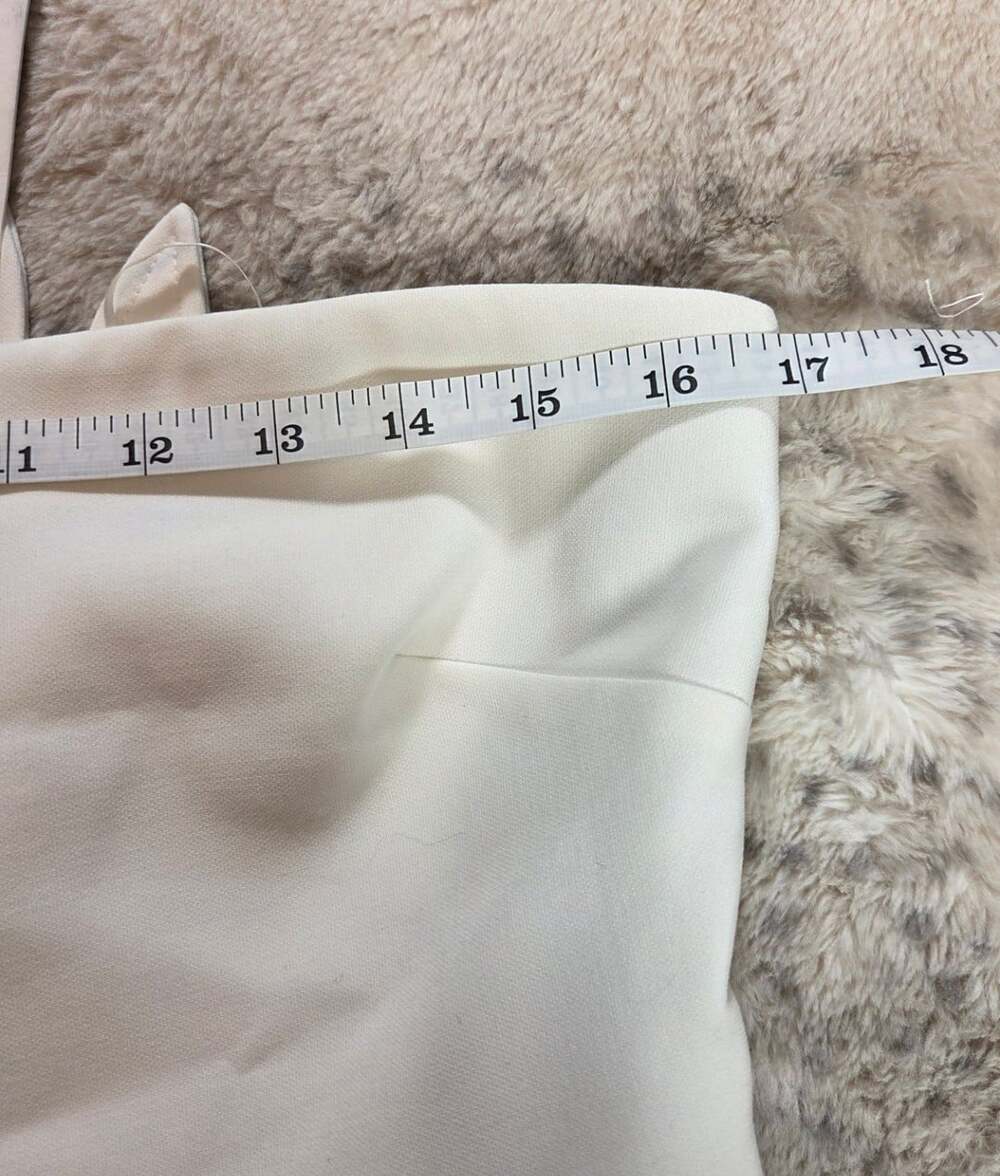 NWT LIKELY Cream Ivory Strapless Wide Leg Jumpsuit Belted Size - Picture 12 of 12